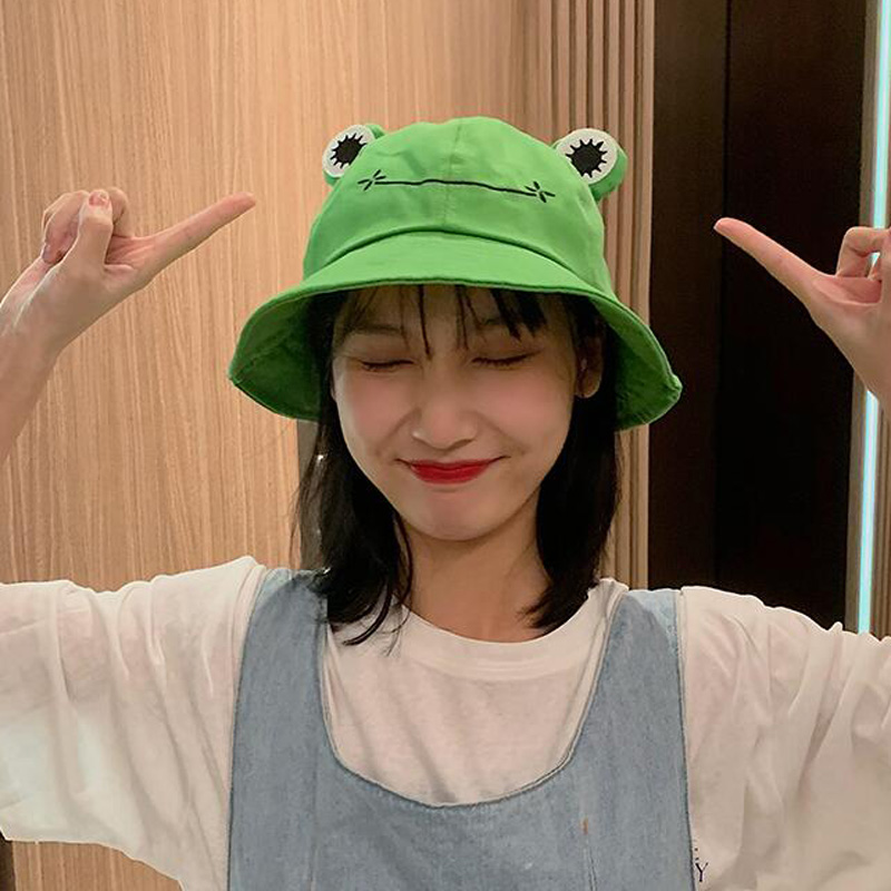 Frog Bucket Hat For Women