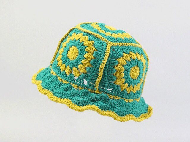 Mushroom Crochet Bucket Hat