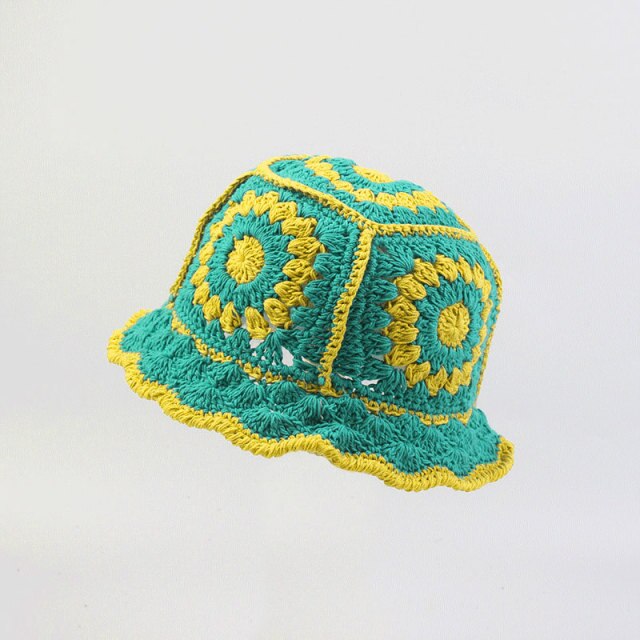 Mushroom Crochet Bucket Hat