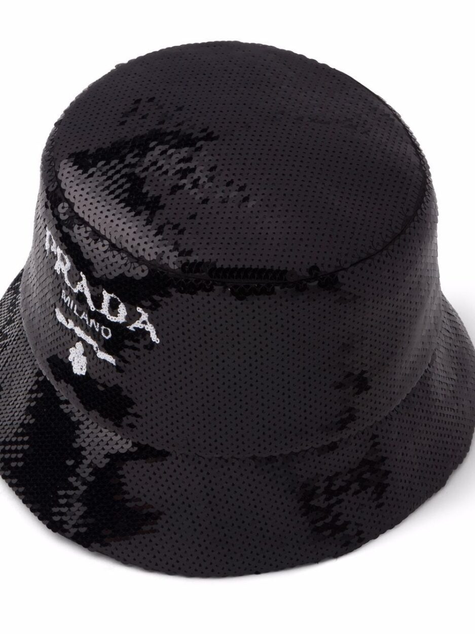 Prada Sequin Bucket Hat